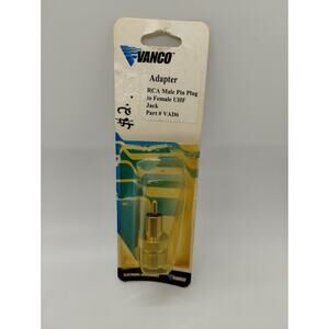 Vanco Adapter - VAD 6 - RCA Male Pin Plug to Female UHF Jack